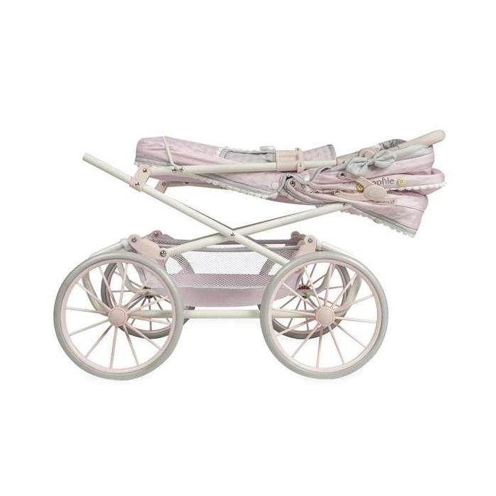 Decuevas Coche Reborn Plegable con Sombrilla y Bolso Sophie para Muñecas de hasta 55 cm 7