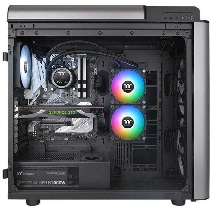 Thermaltake TH240 V2 Ultra Procesador Sistema de refrigeración líquida todo en uno 12 cm Negro 1 pieza(s) 11 Thermaltake TH240 V2 Ultra Procesador Sistema de refrigeración líquida todo en uno 12 cm Negro 1 pieza(s) 11