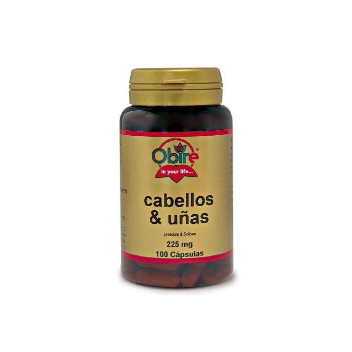 Cabellos Y Uñas 225 Mg. 100 Caps. Cabellos Y Uñas 225 Mg. 100 Caps.