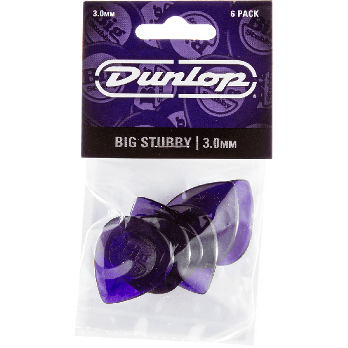 Pack 6 Púas Big Stubby® Nylon - 3,00 Mm Pack 6 Púas Big Stubby® Nylon - 3,00 Mm