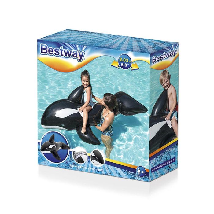 Bestway Figura Hinchable Ballena Gigante con Asas 203x102 cm +3 Años Playa y Piscina 41009 2 Bestway Figura Hinchable Ballena Gigante con Asas 203x102 cm +3 Años Playa y Piscina 41009 2
