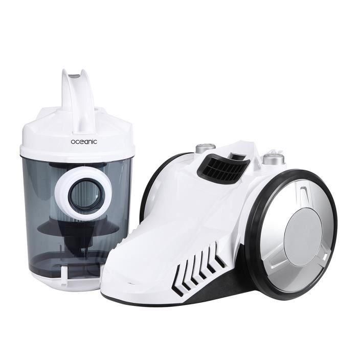 OCEANIC VC10WBAX2 Aspiradora de cartucho sin bolsa - 700W - 78 dB - A 1 OCEANIC VC10WBAX2 Aspiradora de cartucho sin bolsa - 700W - 78 dB - A 1