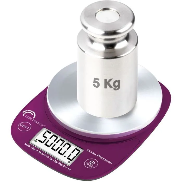 Little Balance LB 5000 Pro Inox 5.1 Báscula Culinaria Ultraprecisión USB Reparable 4