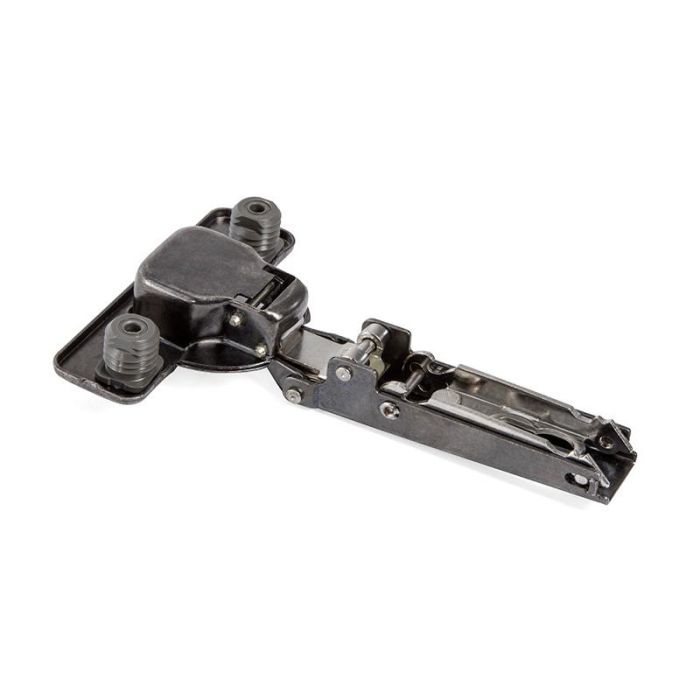 Salice Bisagra 94° Ø35 Montaje Directo Silentia+ Acabado Titanio Codo Recto para Puertas 19-35mm 1