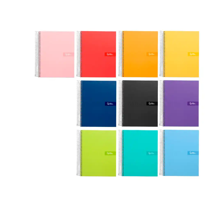 Liderpapel Cuaderno Espiral A5 Crafty Tapa Forrada 80 Hojas 90gr Rayado Horizontal Con Margen Colores Surtidos 0 Liderpapel Cuaderno Espiral A5 Crafty Tapa Forrada 80 Hojas 90gr Rayado Horizontal Con Margen Colores Surtidos 0