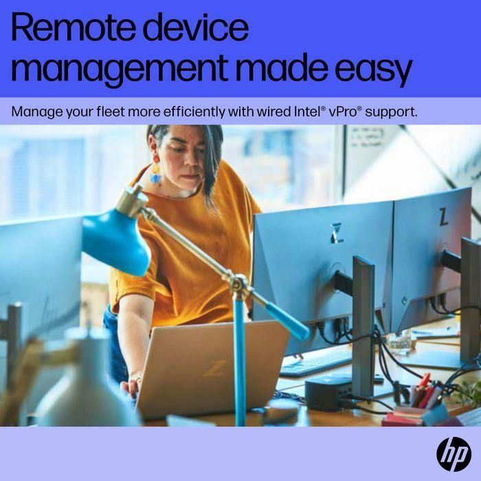 HP Thunderbolt Dock 120W G4 - Estación de Acoplamiento Thunderbolt 4 para hasta 4 Monitores 4K, Multi-OS, Mejora Productividad y Seguridad 9