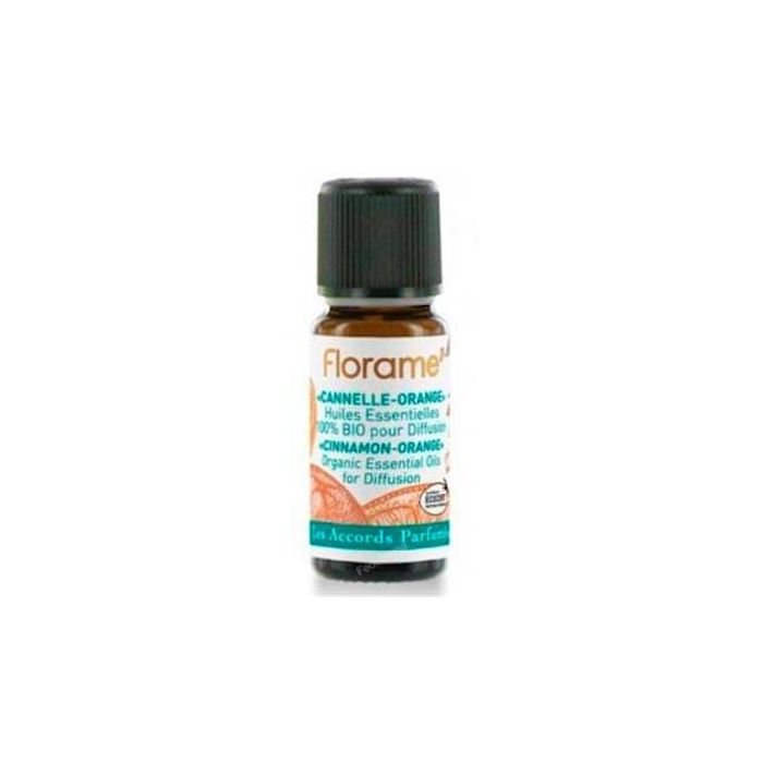 FLORAME Aceite Esencial BIO Canela Naranja para Difusor 10 ml Certificado Ecocert