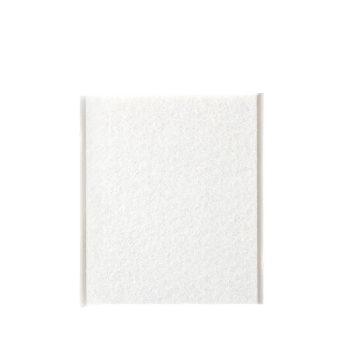 Pack 1 fieltro blanco sintetico adhesivo 100x85mm plasfix inofix