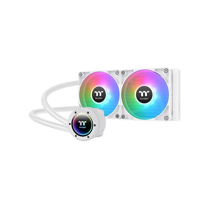 Thermaltake TH240 V2 ARGB Sync Refrigeración Líquida CPU 24cm Blanco Snow Edition Iluminación LED 0 Thermaltake TH240 V2 ARGB Sync Refrigeración Líquida CPU 24cm Blanco Snow Edition Iluminación LED 0