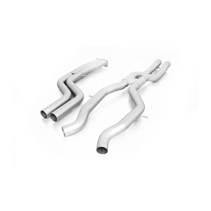 Remus REM0890180000 Tramo Intermedio Sección Trasera GPF Racing sin resonancia, sustituye original, Ø 65mm a Ø 70mm, No Homologado