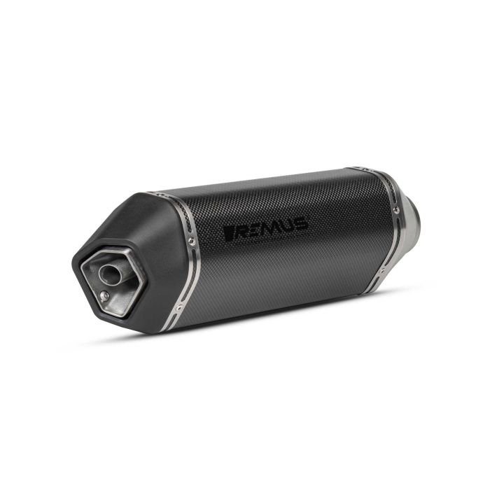 Remus REM24482107765 Escape Deportivo Homologado CE Carbono