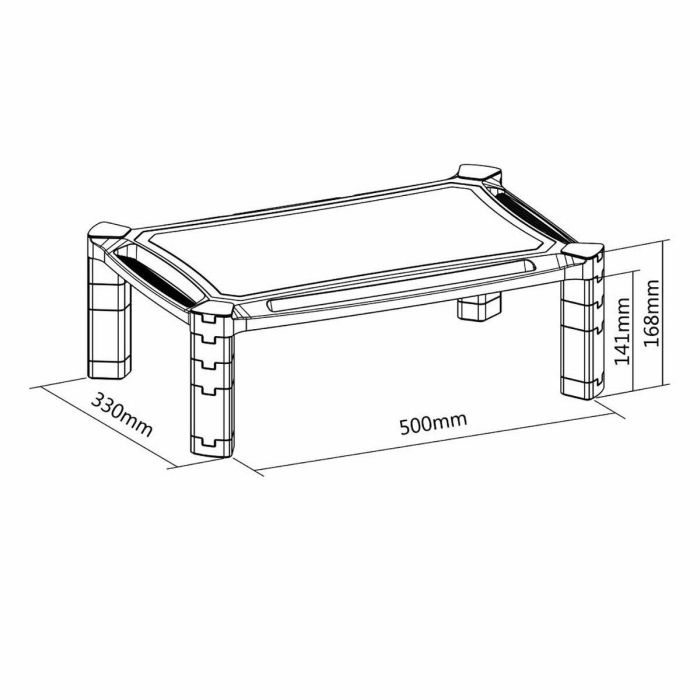 Soporte de Mesa para Pantalla Neomounts NSMONITOR20 Negro 10 kg 1