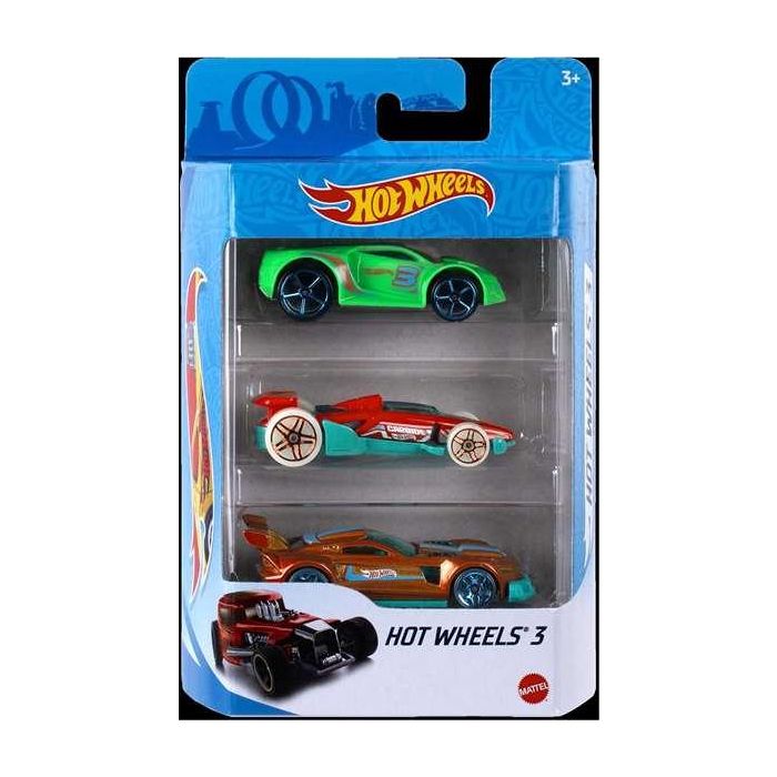 Mattel Coche Hot Wheels Pack 3 Coches Modelos Surtidos 12