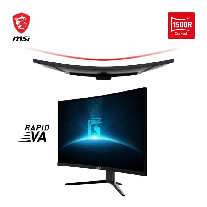 MSI G27C3F Monitor Curvo Gaming 27'' FHD 180Hz Panel VA 1ms 27 MSI G27C3F Monitor Curvo Gaming 27'' FHD 180Hz Panel VA 1ms 27