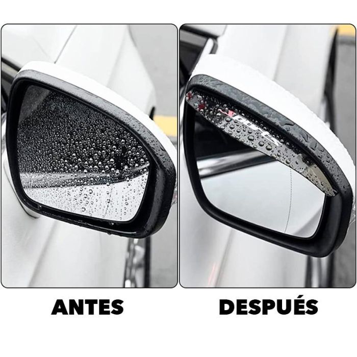 Occ Sport Protector de Lluvia para Espejo Retrovisor Lateral Traslúcido OCCDEC021 Pack 2 Universal PVC 2 Occ Sport Protector de Lluvia para Espejo Retrovisor Lateral Traslúcido OCCDEC021 Pack 2 Universal PVC 2