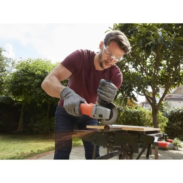 Black+Decker Mini Amoladora BEG010-QS 710W Ø115mm 2 Black+Decker Mini Amoladora BEG010-QS 710W Ø115mm 2