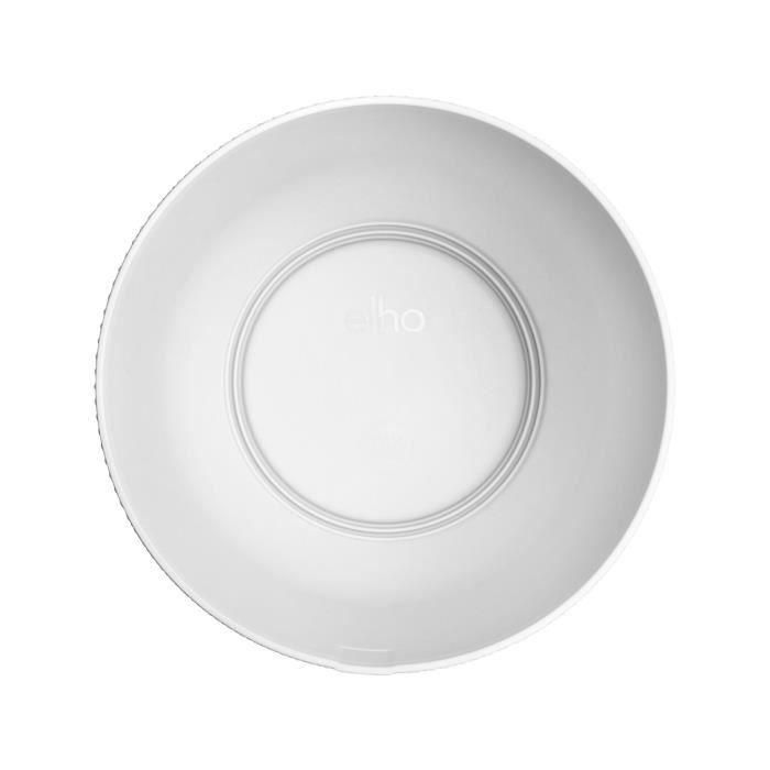 Elho ELH2943203545100 Maceta Jazz Redonda Blanca L 35 x An 34,5 x Al 32 cm Interior 100% reciclado 2