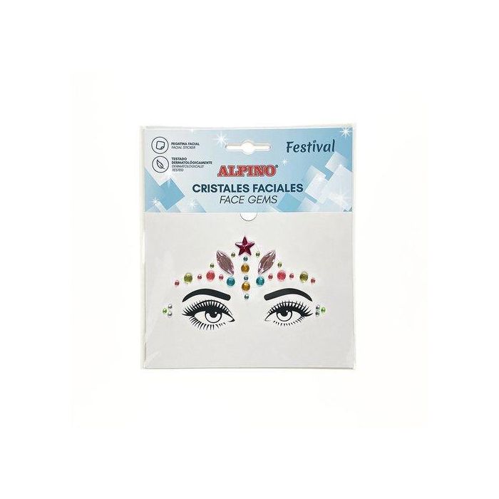 Maquillaje Alpino Set De Cristales Faciales Festival