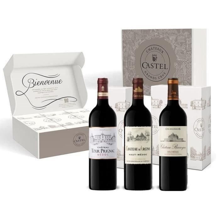 Caja Crus Bourgeois Especial: Château Barreyres - Château d'Arcins - Château Tour Prignac Caja Crus Bourgeois Especial: Château Barreyres - Château d'Arcins - Château Tour Prignac