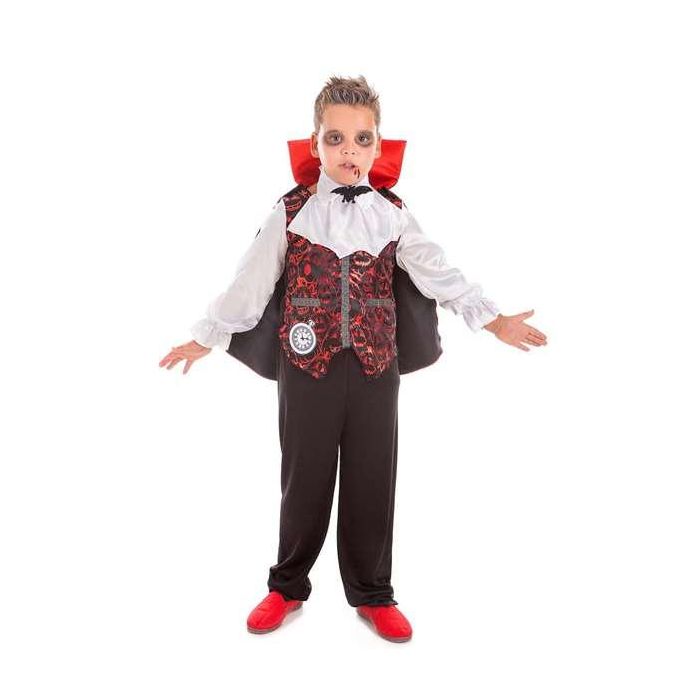 Disfraz infantil vampiro arabescos talla-m 7-9 años