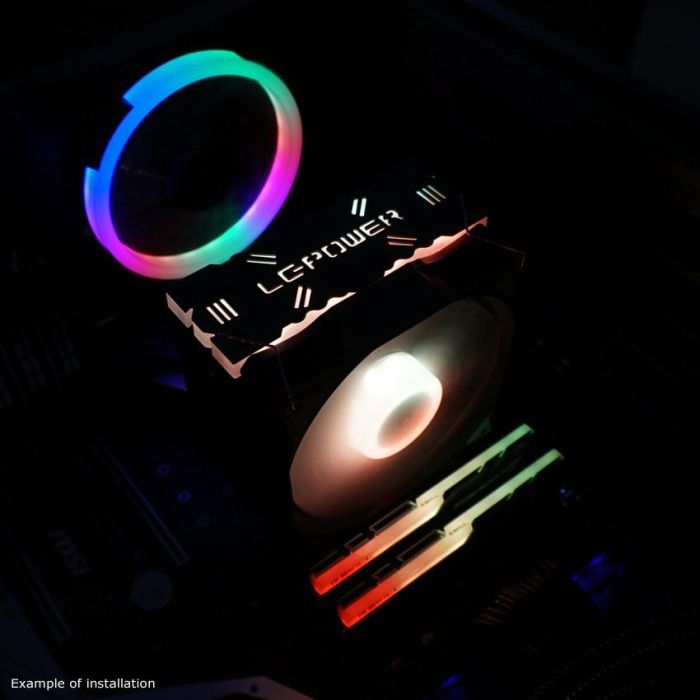 LC-Power LC-CC-120-ARGB-PRO Refrigerador CPU Ventilador 1700/1150/1151/1156/1366 30