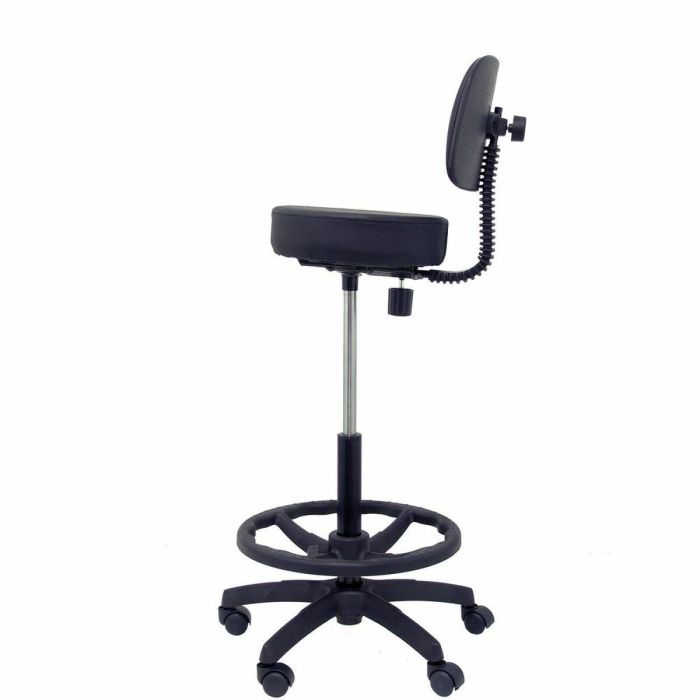 Taburete Llanos Piqueras y Crespo 1CLSPNE Negro PVC 2 Taburete Llanos Piqueras y Crespo 1CLSPNE Negro PVC 2