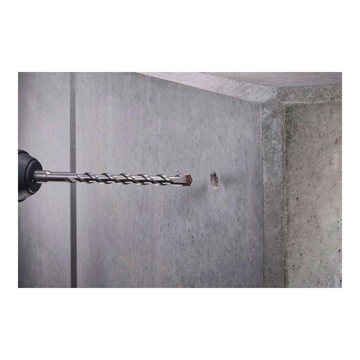 Wolfcraft Broca SDS-plus para hormigón con filo de carburo de tungsteno Ø14,00 x 160 mm 1