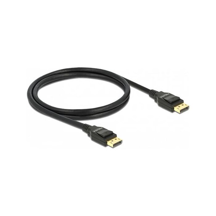 DisplayPort (ST-ST) 1m DeLock Black 1 DisplayPort (ST-ST) 1m DeLock Black 1