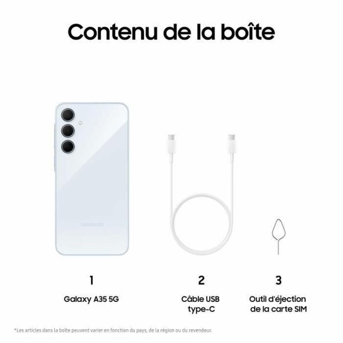 Samsung SAM8806095457604 Smartphone Galaxy A35 5G 128GB Azul 2 Samsung SAM8806095457604 Smartphone Galaxy A35 5G 128GB Azul 2