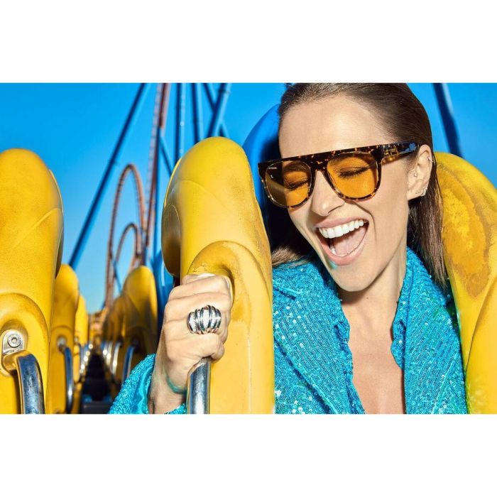 Gafas de Sol Mujer Hawkers x Paula Echevarría Amarillo Negro Ø 45 mm 1 Gafas de Sol Mujer Hawkers x Paula Echevarría Amarillo Negro Ø 45 mm 1