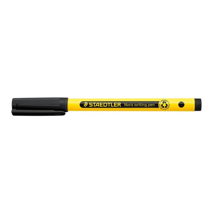 Rotulador Staedtler Noris Writing Pen 307 Tinta Base De Agua Punta Fina Trazo 0,6 mm Negro 10 unidades 2