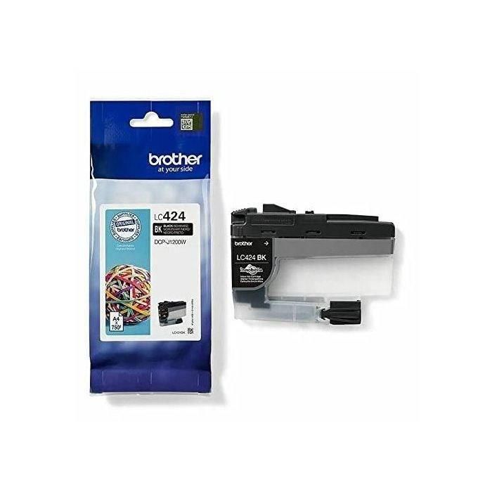 BROTHER tinta negra para DCPJ1200W LC424BK 4