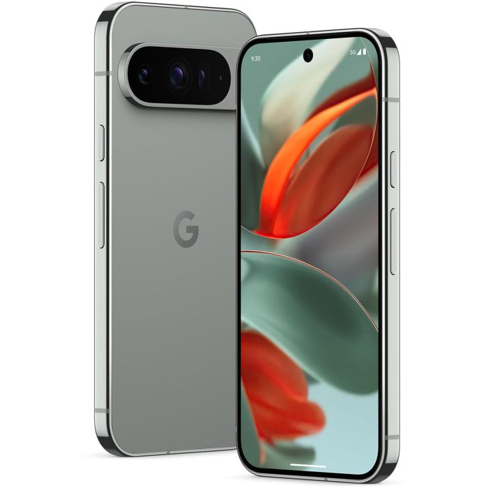 Google Pixel 9 Pro XL 256GB 16GB RAM 5G Hazel - Smartphone Android 14 con Pantalla OLED 6.8" y Cámara 50MP 5
