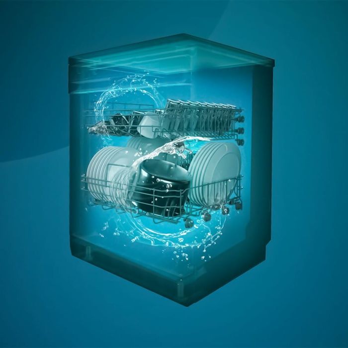 Lavavajillas Cecotec Bolero Aguazero 6210 Inox D 60 cm Acero 11