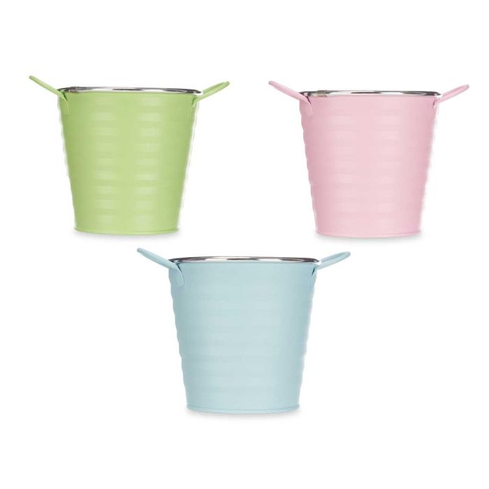 Cubo Med Asas Zig Zag Filo Plata Surtidos Ibergarden 19X13CM (24 Unidades) 1 Cubo Med Asas Zig Zag Filo Plata Surtidos Ibergarden 19X13CM (24 Unidades) 1
