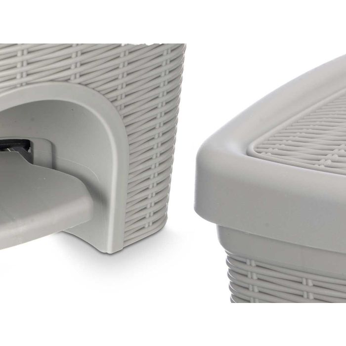 Papelera Elegance Gr Gris Claro 20L Stefanplast 27X38CM (6 Unidades) 3 Papelera Elegance Gr Gris Claro 20L Stefanplast 27X38CM (6 Unidades) 3