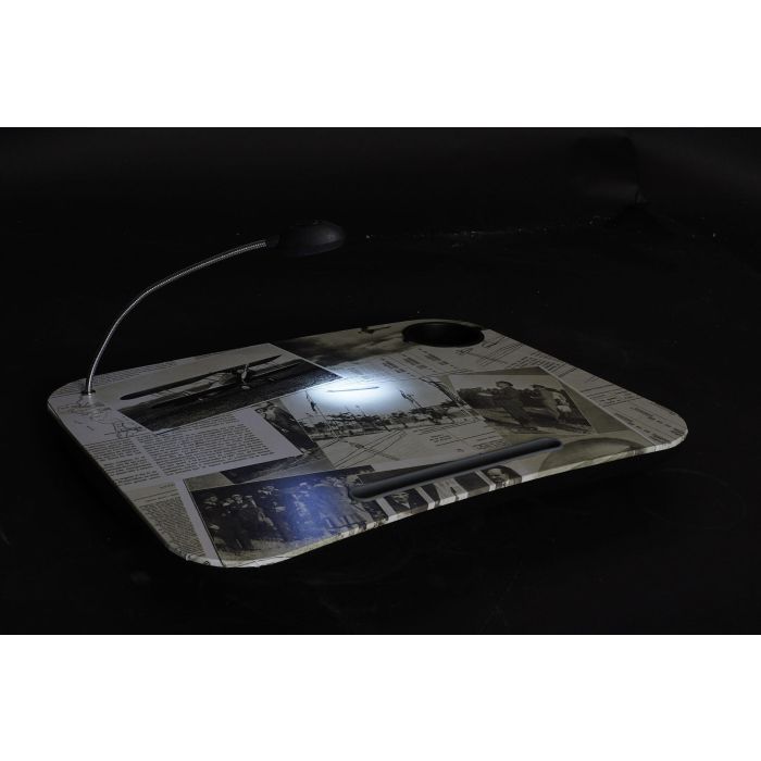 Bandeja Vintage DKD Home Decor Blanco Negro 38 x 7 x 48 cm 1 Bandeja Vintage DKD Home Decor Blanco Negro 38 x 7 x 48 cm 1