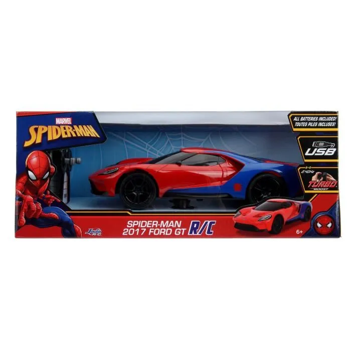 Simba Dickie Group Coche radiocontrol Ford GT Spiderman 1/16 SMO253226002 3 Simba Dickie Group Coche radiocontrol Ford GT Spiderman 1/16 SMO253226002 3
