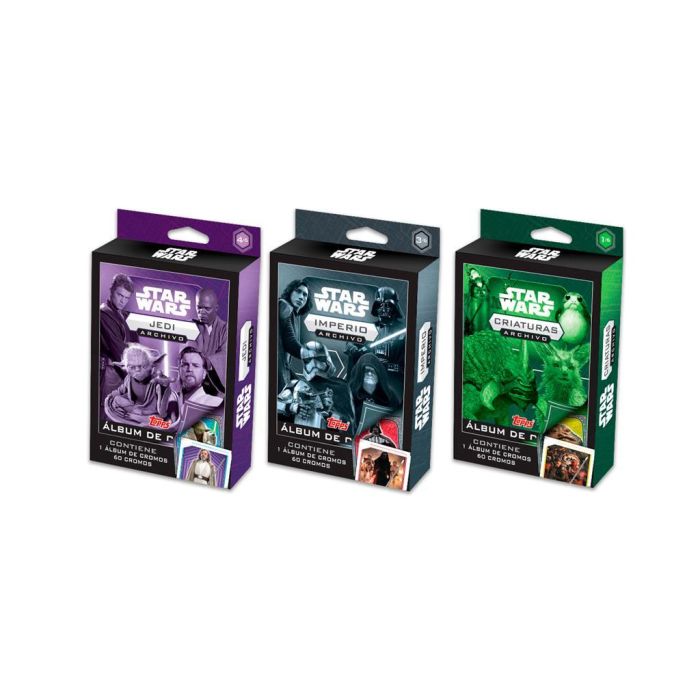 Topps Star Wars Fact Files Juego de Mesa Completo Colección Topps Editorial 8x10'' 1