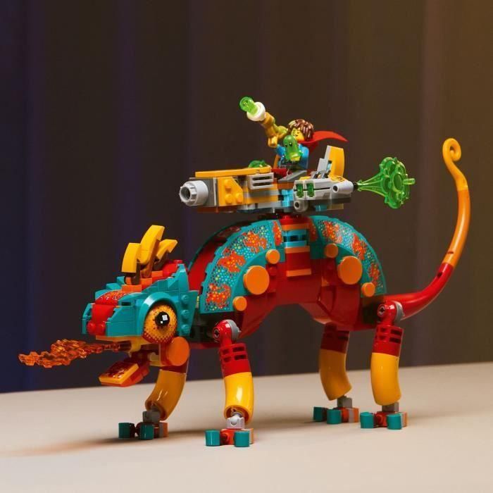 LEGO 71492 DREAMZzz Camaleón Llameante de Mateo, Set de Construcción 2 en 1 Transformable en Guardián o Reactor 3 LEGO 71492 DREAMZzz Camaleón Llameante de Mateo, Set de Construcción 2 en 1 Transformable en Guardián o Reactor 3