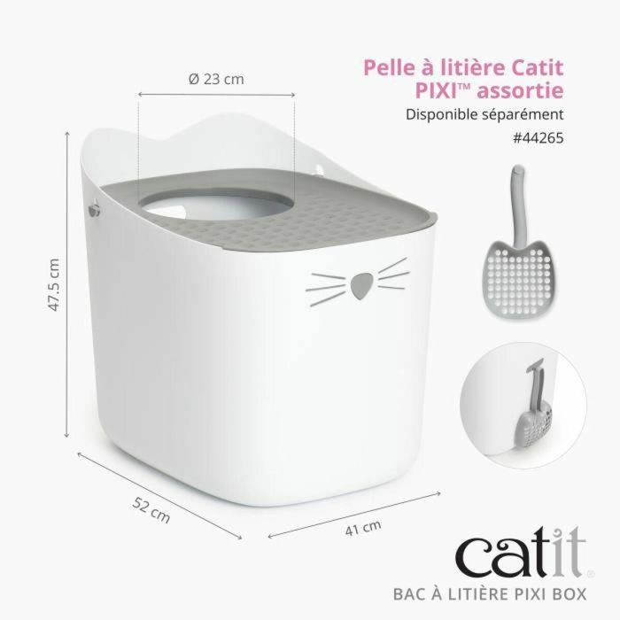 Arenero para Gatos Catit Pixi Box 52 x 41 x 47,5 cm Plástico 1 Arenero para Gatos Catit Pixi Box 52 x 41 x 47,5 cm Plástico 1