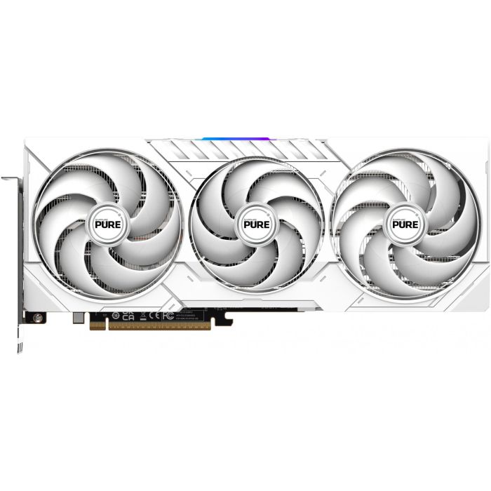 Sapphire RX 9070 16GB GDDR6 Pure Radeon OC Tarjeta Gráfica Gaming 3 Ventiladores Blanca 0 Sapphire RX 9070 16GB GDDR6 Pure Radeon OC Tarjeta Gráfica Gaming 3 Ventiladores Blanca 0
