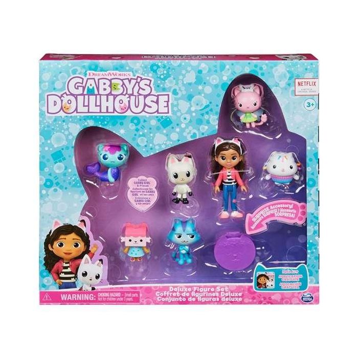 Set de figuras la casa de muñecas de gabby. 26,99x29,37x5,4cm Set de figuras la casa de muñecas de gabby. 26,99x29,37x5,4cm