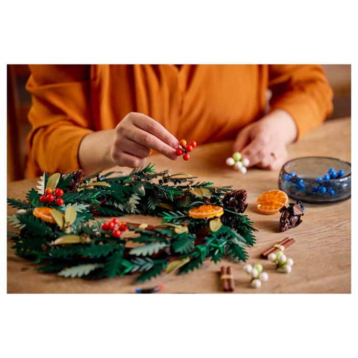 LEGO Art Corona de Navidad, Juego de Construcción, 1194 Piezas, Multicolor, 18+