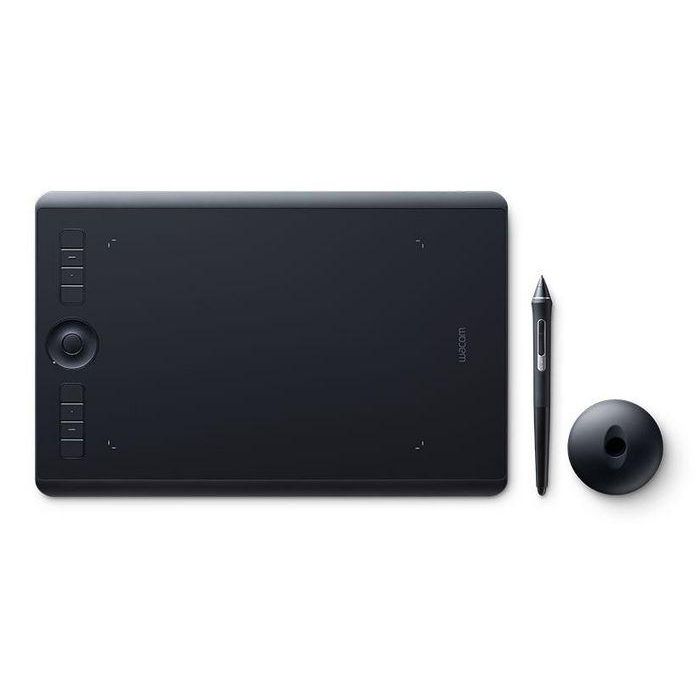 Wacom Intuos Pro M, Pen Pressure Levels 8192, 224 x 148 mm, 5080 lpi, Bluetooth 4.2, USB, 338 x 219 x 8 mm, 700 g, Black Wacom Intuos Pro M, Pen Pressure Levels 8192, 224 x 148 mm, 5080 lpi, Bluetooth 4.2, USB, 338 x 219 x 8 mm, 700 g, Black