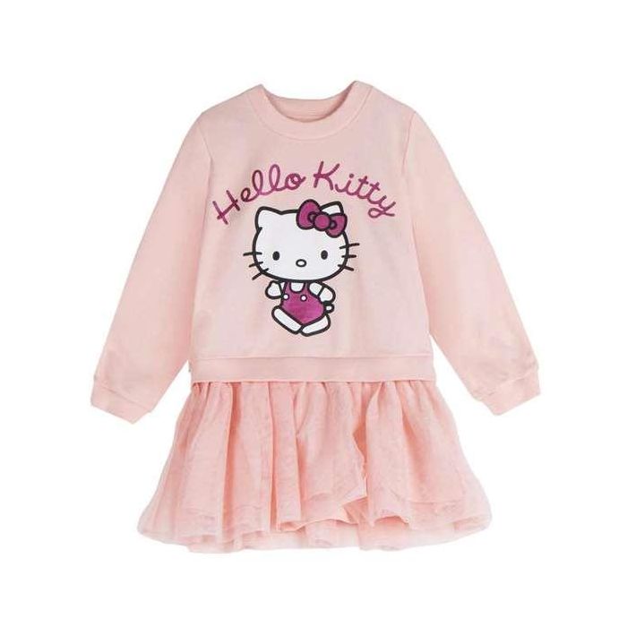 Sudadera french terry tul hello kitty 5 años 0 Sudadera french terry tul hello kitty 5 años 0
