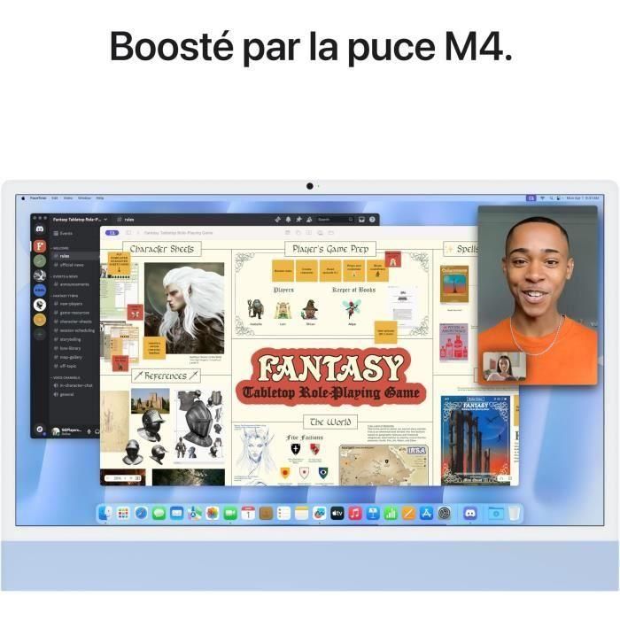 Apple iMac 24 pantalla retina 4.5K 256GB SSD 16GB RAM Chip M4 CPU de 8 núcleos GPU de 8 núcleos Azul (2024) 2 Apple iMac 24 pantalla retina 4.5K 256GB SSD 16GB RAM Chip M4 CPU de 8 núcleos GPU de 8 núcleos Azul (2024) 2