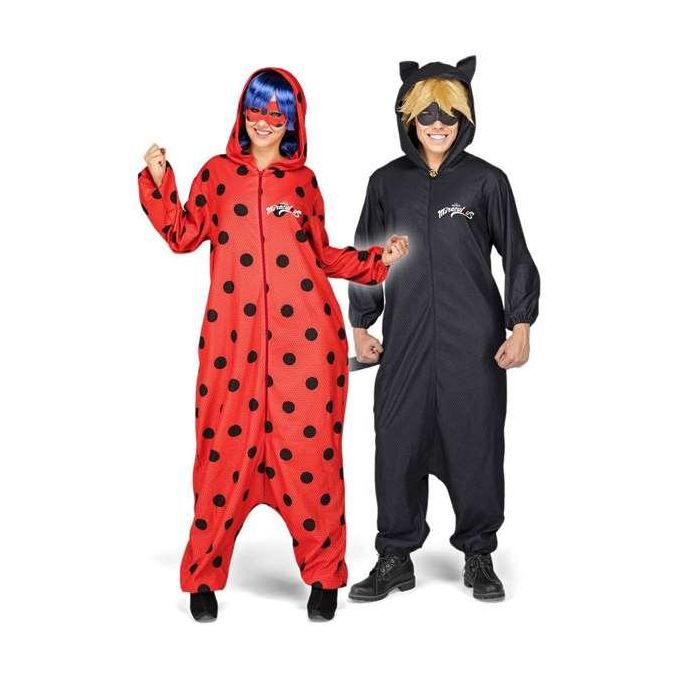 My Other Me Disfraz Ladybug Pyjamas Mono Con Capucha Peluca Antifaz Talla XS 1 My Other Me Disfraz Ladybug Pyjamas Mono Con Capucha Peluca Antifaz Talla XS 1