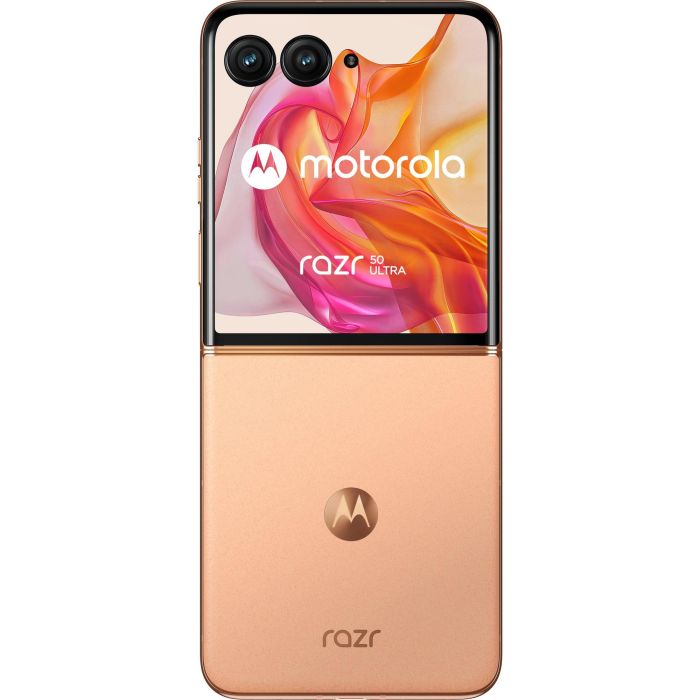 Motorola Razr 50 Ultra 5G Plegable 512GB Almacenamiento 12GB RAM Peach Fuzz 1