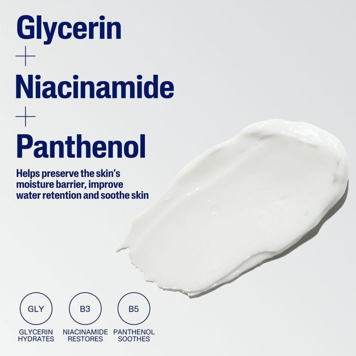 Cetaphil Crema Hidratante Facial 453g Niacinamida Pantenol Glicerina Piel Seca Sensible 1